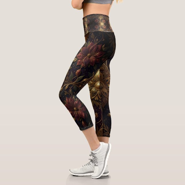 Leggings Capri Ethereal Vision – Beyond Reality2 (Gauche)
