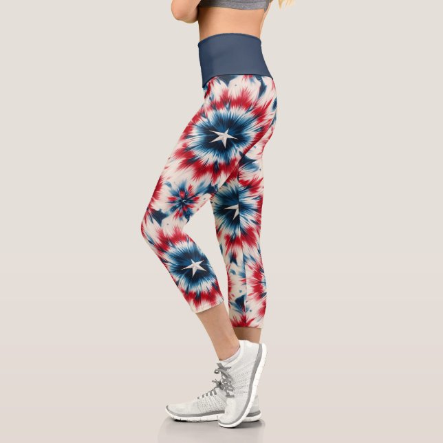 Leggings Capri Étoile des États-Unis (Gauche)