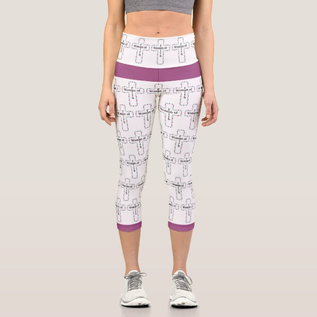 Leggings Capri Femme de foi (Recto)