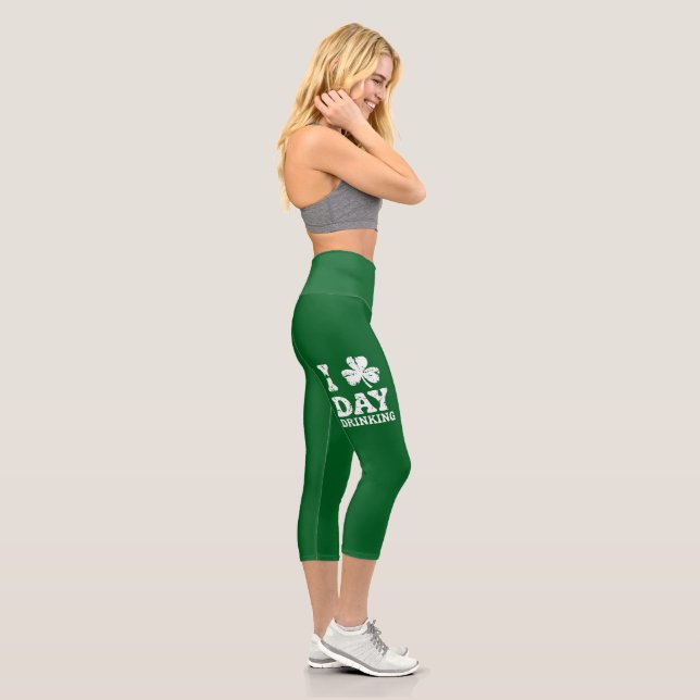 Leggings Capri Fête drôle de la Saint-Patrick Boisson drôle de la (Droite)