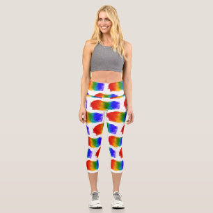 Leggings Capri Fierté moderne de SlipperyJoe éclaboussure d'énerg