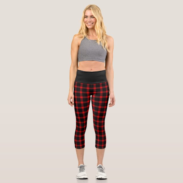 Leggings Capri flanelle de Noël/hiver   (Recto)