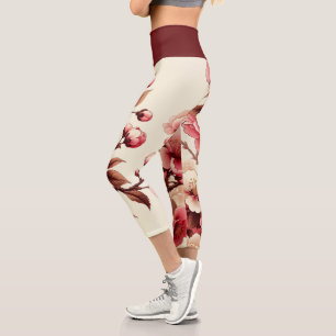 Leggings Capri Fleur de cerise