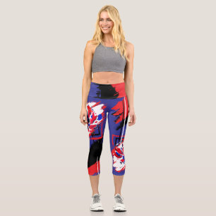 Leggings Capri Fleur éclatée variation