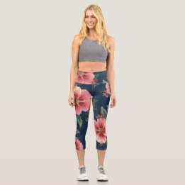 Leggings Capri Fleur haut de gamme