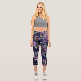Leggings Capri Fleur haut de gamme