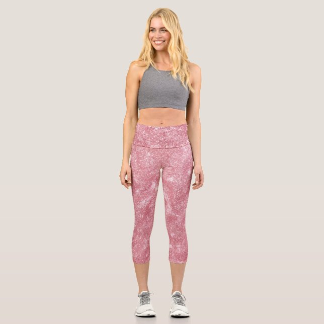 Leggings Capri Fleurs (Recto)