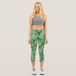 Leggings Capri Fleurs Mandala 3