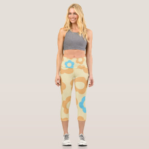 Leggings Capri Fleurs   Zazzle_Growshop.