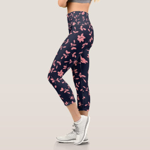 Leggings Capri Fleurs   Zazzle_Growshop.