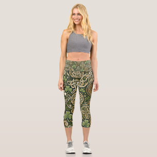 Leggings Capri Floraison celtique