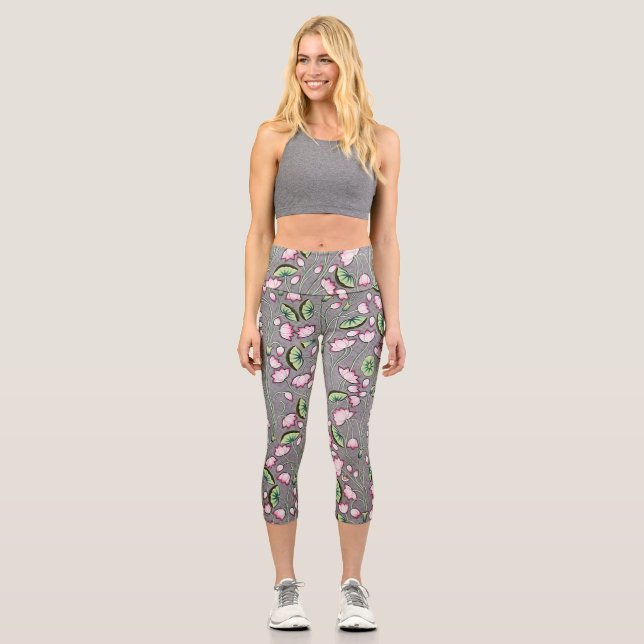 Leggings Capri Flore (Recto)