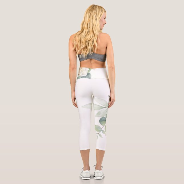 Leggings Capri flower (Verso)