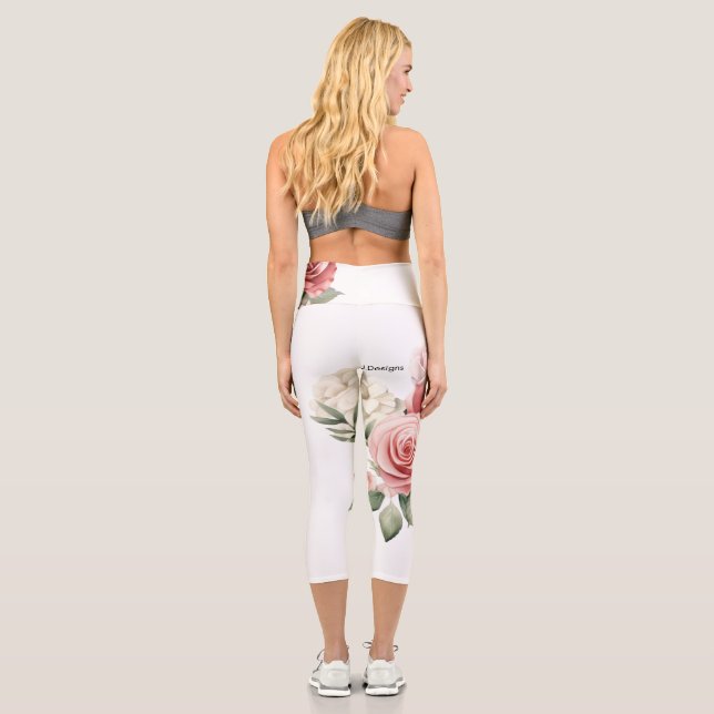 Leggings Capri flower (Verso)