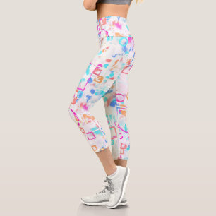 Leggings Capri Formes géométriques Abstraites