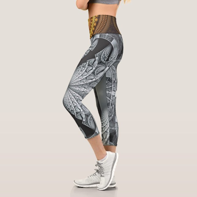 Leggings Capri Fractal (Gauche)