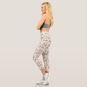 Leggings Capri FRIENDS™   Icônes de dessin animé