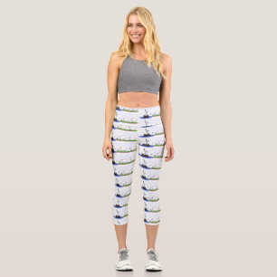 Leggings Capri Funny hippo birdie deux brebis