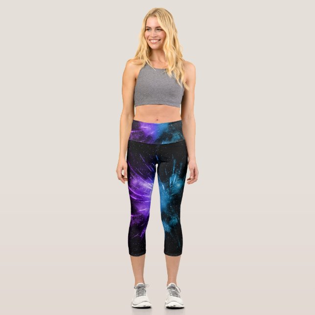 Leggings Capri Galaxy Burst Sparkle 1 (Recto)