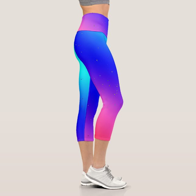 Leggings Capri Galaxy Gradient (Droite)