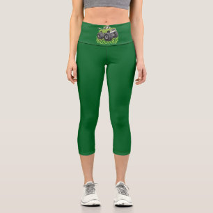 Leggings Capri Garçon Saint-Patrick Enfant Chanceux Monster Truck