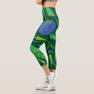Leggings Capri Gardien Des Blueberries Capris Hauts-Faisés