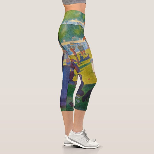Leggings Capri Georges Seurat "Un dimanche sur La Grande Jatte" (Droite)