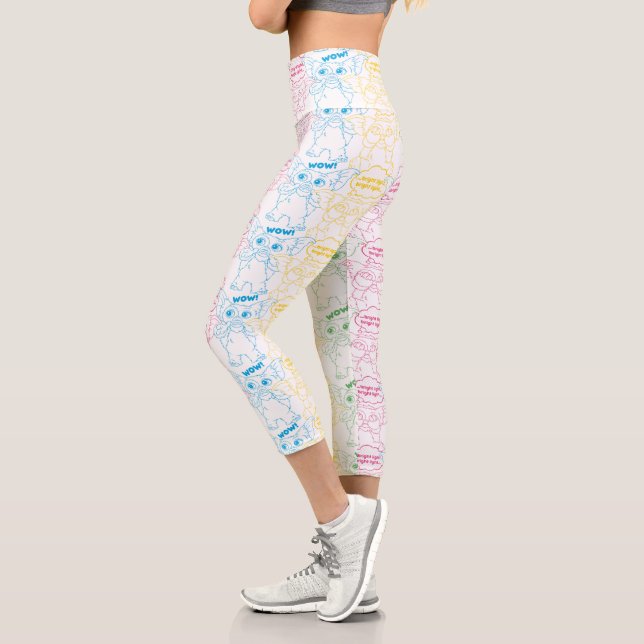 Leggings Capri Gizmo | Lumière Lumineuse ! Lumière Lumineuse ! (Gauche)