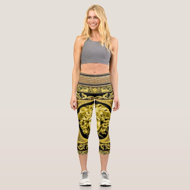 Leggings Capri Golden Medusa Classique  (Recto)
