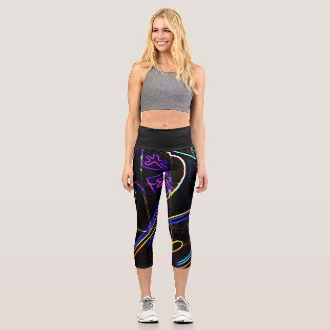 Leggings Capri Graffiti 10 lecapa (Recto)