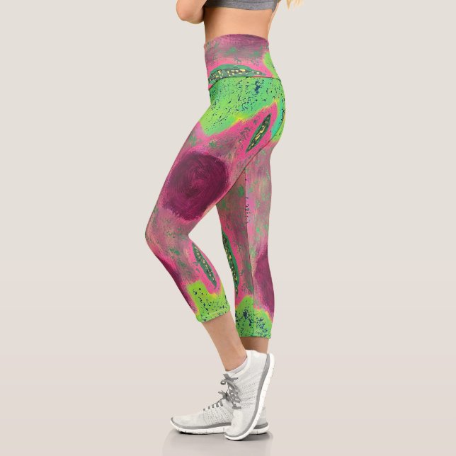 Leggings Capri Grotte Chaotica (Gauche)