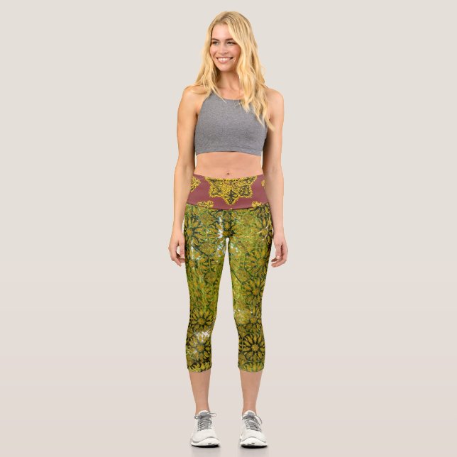 Leggings Capri Hacia el edén (Recto)