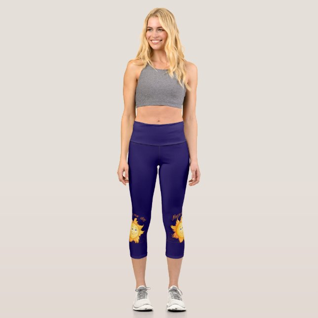 Leggings Capri Happy Sun (Recto)