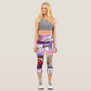 Leggings Capri Harlem - Capris haut taille des années 20