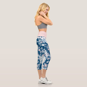 Leggings Capri Hermine tachetée