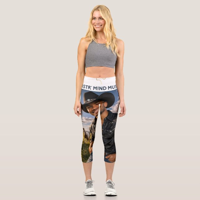 Leggings Capri High Waisted Capris (Recto)