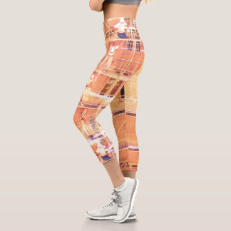 Leggings Capri Hommes fantaisistes sur échafaudage