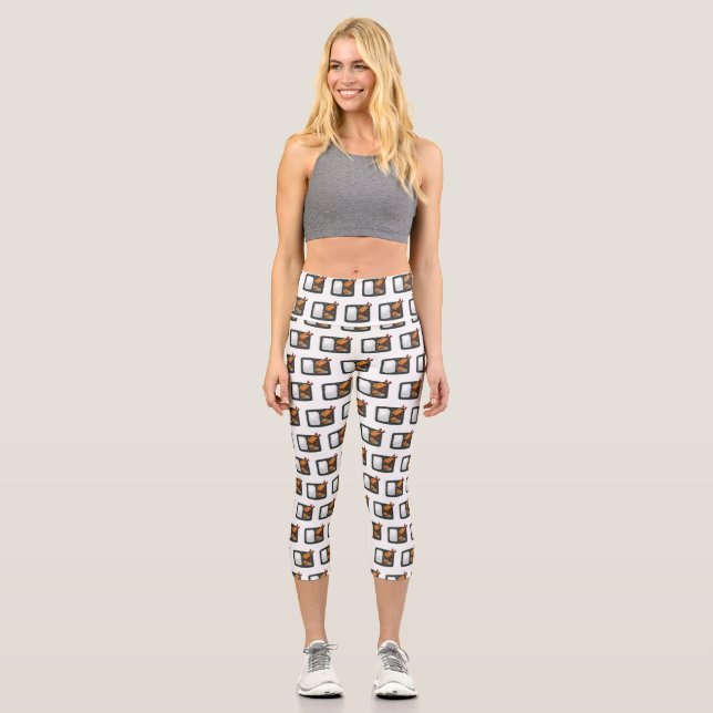 Leggings Capri Illustration de Bento (Recto)