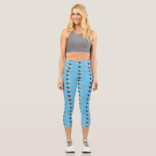 Leggings Capri Illustration de Tamandua