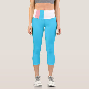 Leggings Capri Indicateur transgenre personnalisé