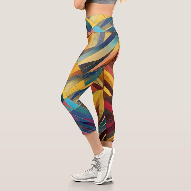Leggings Capri Interconnexion (Gauche)