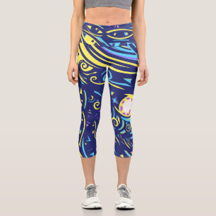 Leggings Capri Into the Vortex