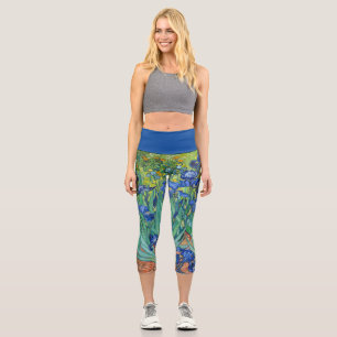 Leggings Capri Irises par Van Gogh  