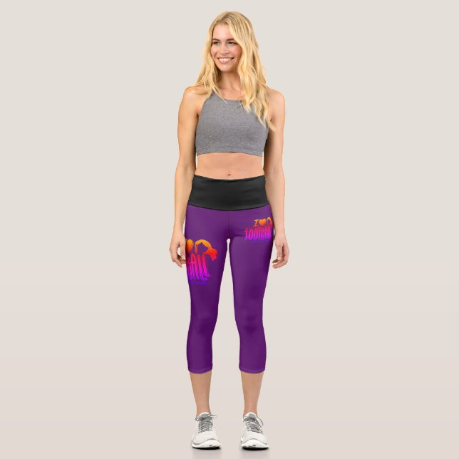 Leggings Capri J'adore WTF Fiery (Recto)