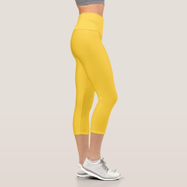 Leggings Capri jaune (Droite)