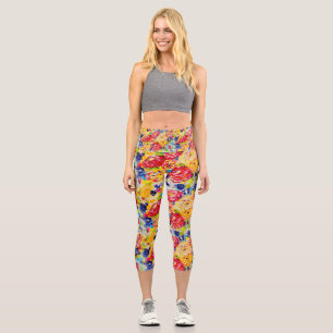 LEGGINGS CAPRI JE SUIS TOUS DES LÉGUMES DU CAPRI ROSE !