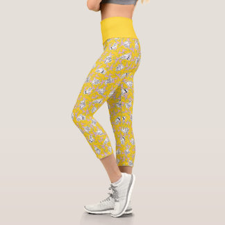 Leggings Capri Johnny Bravo Motif de caractères