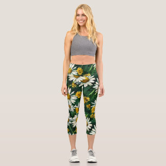 Leggings Capri joli tournesol