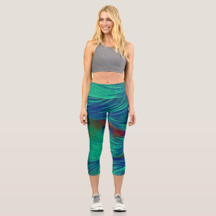 Leggings Capri Jungle toxique