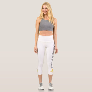 Leggings Capri La Marque De La Danse À La Liberté Capris Haute Ta